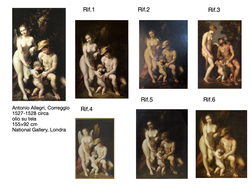 L’educazione di Amore (Venere, Mercurio e Cupido)